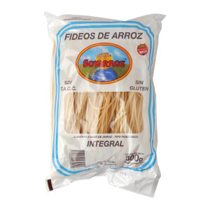 Fideos De Arroz - Integral Sin Tacc X 300 Grs - Soyarroz